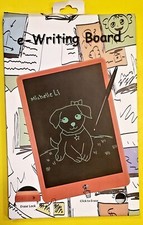 LCD Writing Tablet 10.5 Inch, Erasable  Reusable Color Doodle Board, Blue/White