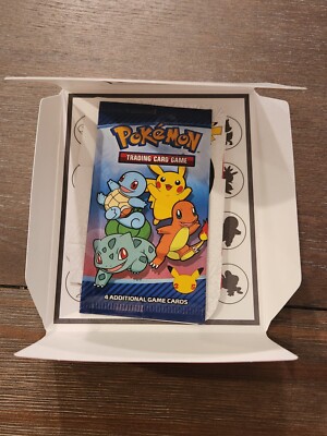 pokemon 25th anniversary mcdonalds booster pack TCG: 2021 McDonald's and all the cards sport the Pokmon 25th logo Pokmon 25th Anniversary McDonald's Booster