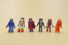 lot of  6  X-Men Minimates Wolverine Colossus...
