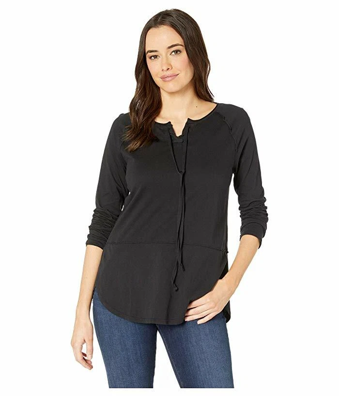 Maillot Suprême Mod O Doc femme noir à lacets manches longues taille S