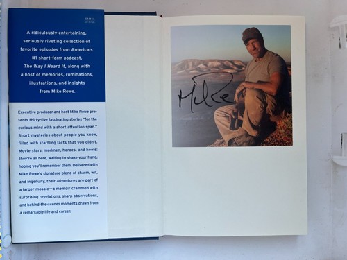 The Way I Heard It—Signed by "Dirty Jobs" Host Mike Rowe NEW - Picture 4 of 9