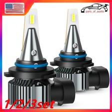 AUXITO Xenon White LED Fog Light Bulb Driving Lamp 9006 HB4 Fanless Kit 1/2set