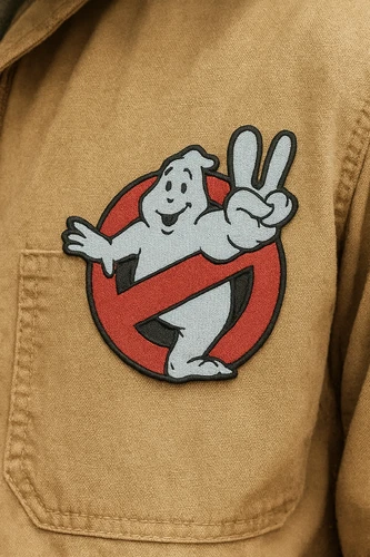 GHOSTBUSTERS 2 movie logo iron-on embroidered patch HIGH-QUALITY! 3.5" stay-puft