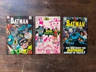 Job Lot Batman DC Comics Silverback 60s Good Condition Vintage no 196, 200, 211