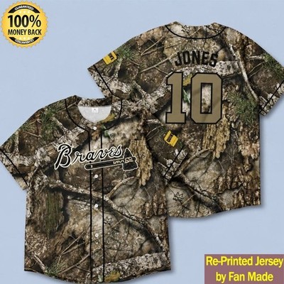 Custom Name - 2026 Hunting And Fishing Night Caamo Braves Jersey S-5XL