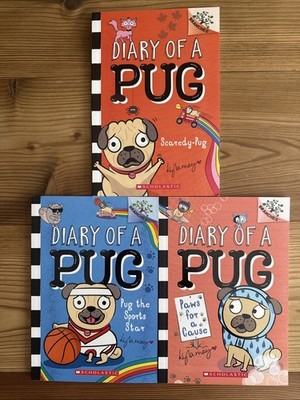 Diary of a Pug series books - Lot of 3 by Kyla May