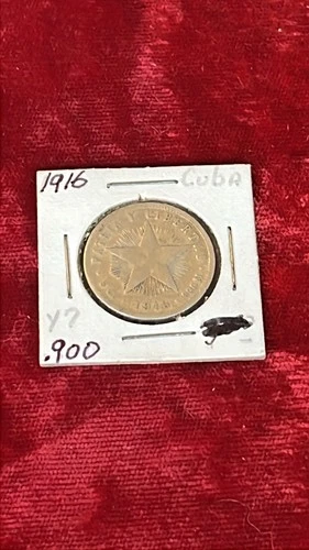 Photo of a 1916 Mexico 20 Centavos Silver from an eBay listing that sold on Jul 12, 2026