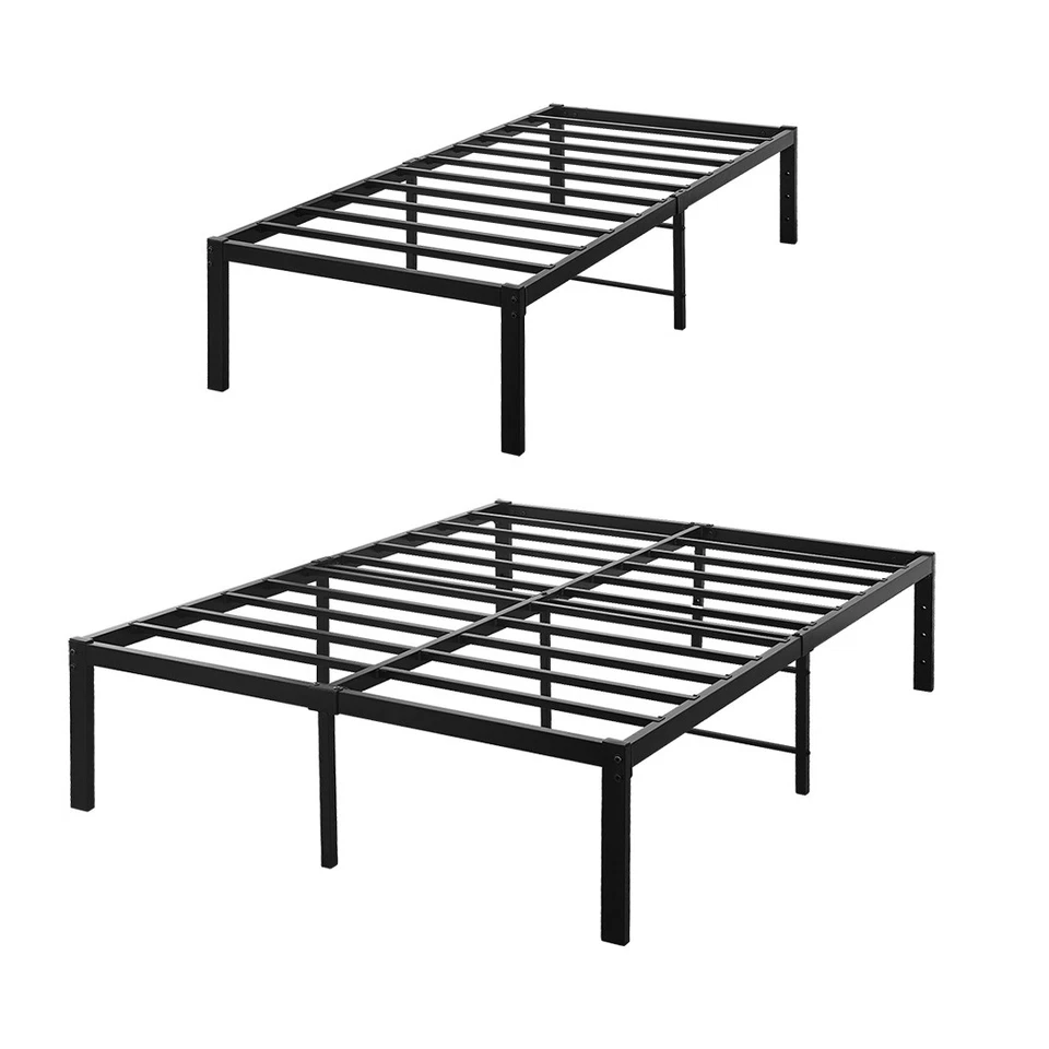 Levede H40cm Metal Bed Base Frame Minimalist Style Queen/Double/King/Single Size
