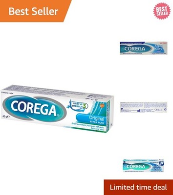 All-Day Hold Denture Adhesive Cream - 40g Zinc Free Mint Flavor Formula