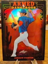 2026 LEAF METAL ANDREW PAINTER ARMED & DANGEROUS BLACK 2/2 BOOKEND! PHILLIES 🔥