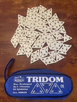 Tridom Weico Nr. 99016, 56 Steine, Domino dreieckig