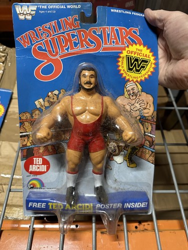 WWF LJN Wrestling superstars Ted Arcidi MOC new ol...
