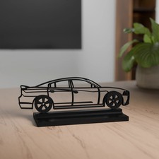 Decorazione 3D modello Dodge Charger Sedan - regalo per gli amanti dell'auto