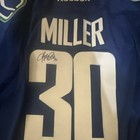 Reebok Vancouver Canucks Miller #30 Autographed NHL Jersey — photo 5