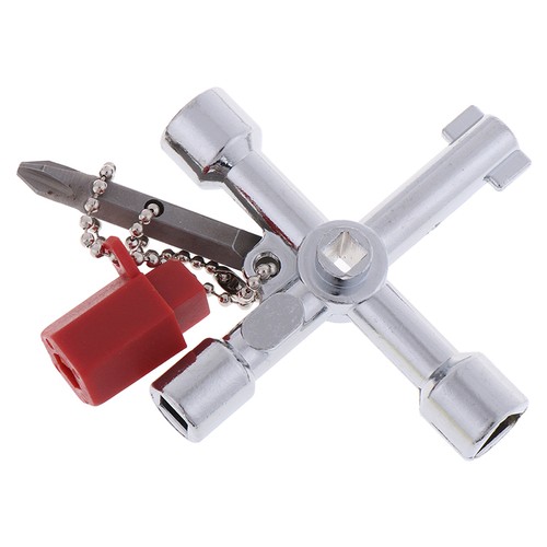 Electric Cabinet Cross Type Multifunctional Key Wrench Triangle=y= - Picture 2 of 11