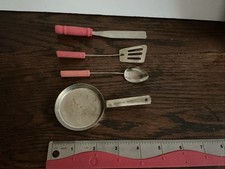 Vintage Toy Kitchen Utensils made in Japan; 4 to 5 Inches Long; ES0817