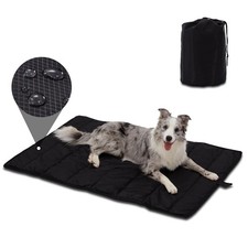 51x35In Extra Large Size Outdoor Dog Bed, Waterproof  Portable Camping Trave...
