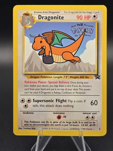 Pokémon TCG - Dragonite Black Star Promo Card #5
