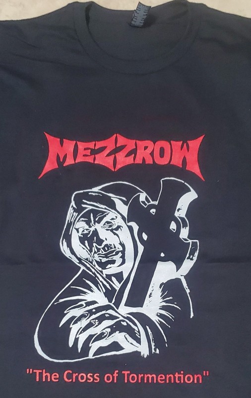 Mezzrow  shirt kreator destruction hirax exodus sadus dark angel sarcofago death