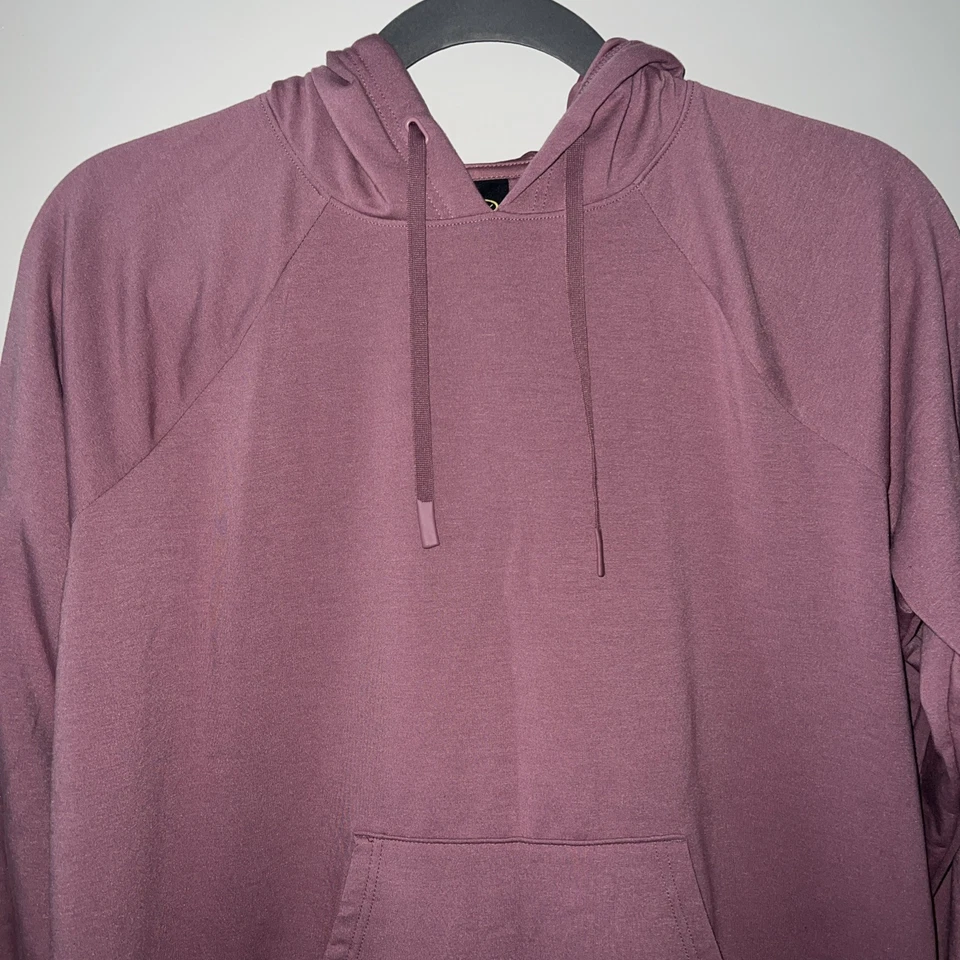 Moletom com capuz Althletic Works feminino XXXL (tamanho 22) rosa macio super aconchegante - Imagem 2 de 4