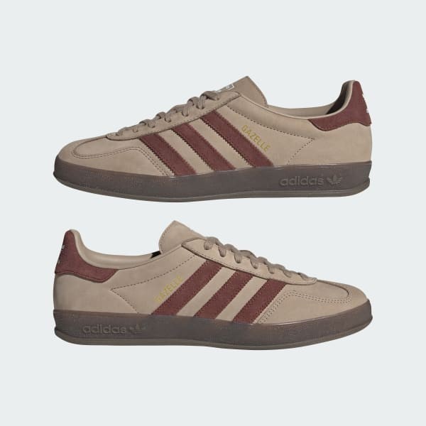 Adidas Originals Gazelle Indoor - Trace Khaki/Fox Brown - JQ8387