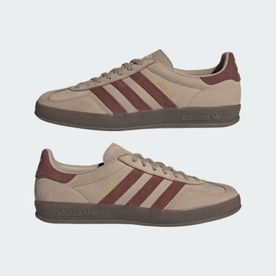 Adidas Originals Gazelle Indoor - Trace Khaki/Fox Brown - JQ8387