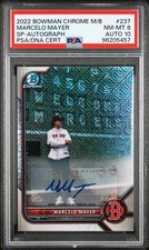 2022 Bowman chrome Marcelo Mayer  Auto /25 Image Variation SSP PSA 9 