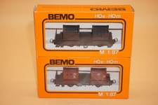 Bemo Spur H0m 2258 2262 Güterwagen Gesamt 2 Stück