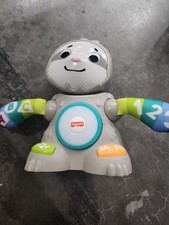 Fisher-Price Linkimals Smooth Moves Electronic Learning Sloth Toy WORKS