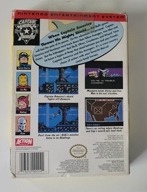 NINTENDO NES Captain America and The Avengers CIB