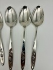 Oneida Oneidacraft Deluxe "Lasting Rose" Stainless Flatware 8 Pieces Silverware — photo 2