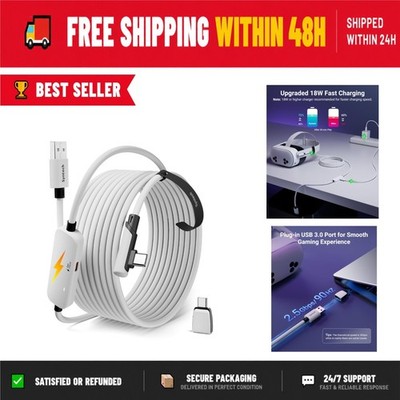 Syntech 16FT Link Cable for Oculus/Meta Quest 3S/2/Pro - Fast Charge & Data