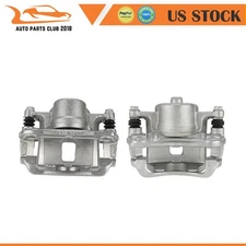 Brake Calipers Accessories Pair For 05-10 Chevrolet Cobalt w/ Bracket Front
