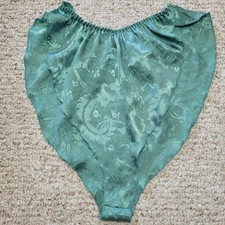 Vintage 90s Victoria s Secret Flutter Panties Size Small Satin Gold Label Shorts