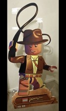 Lego Indiana Jones The Original Adventures Promo Standee LucasArts 2007 Rare