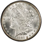 1881 CC Morgan Silver Dollar PCGS MS 65