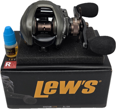 baitcasting reel custom Lew's Team Lew's Pro Baitcast 1st Gen The Lews Custom Lite SS Baitcast Reel lays its claim as the ultimate for fishing lightweight baits on baitcast tackle Lew's Custom Pro Baitcast Reel
