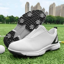 Men's Waterproof Golf Shoes Professional Golf Sneakers Outdoor Male Gym Shoes