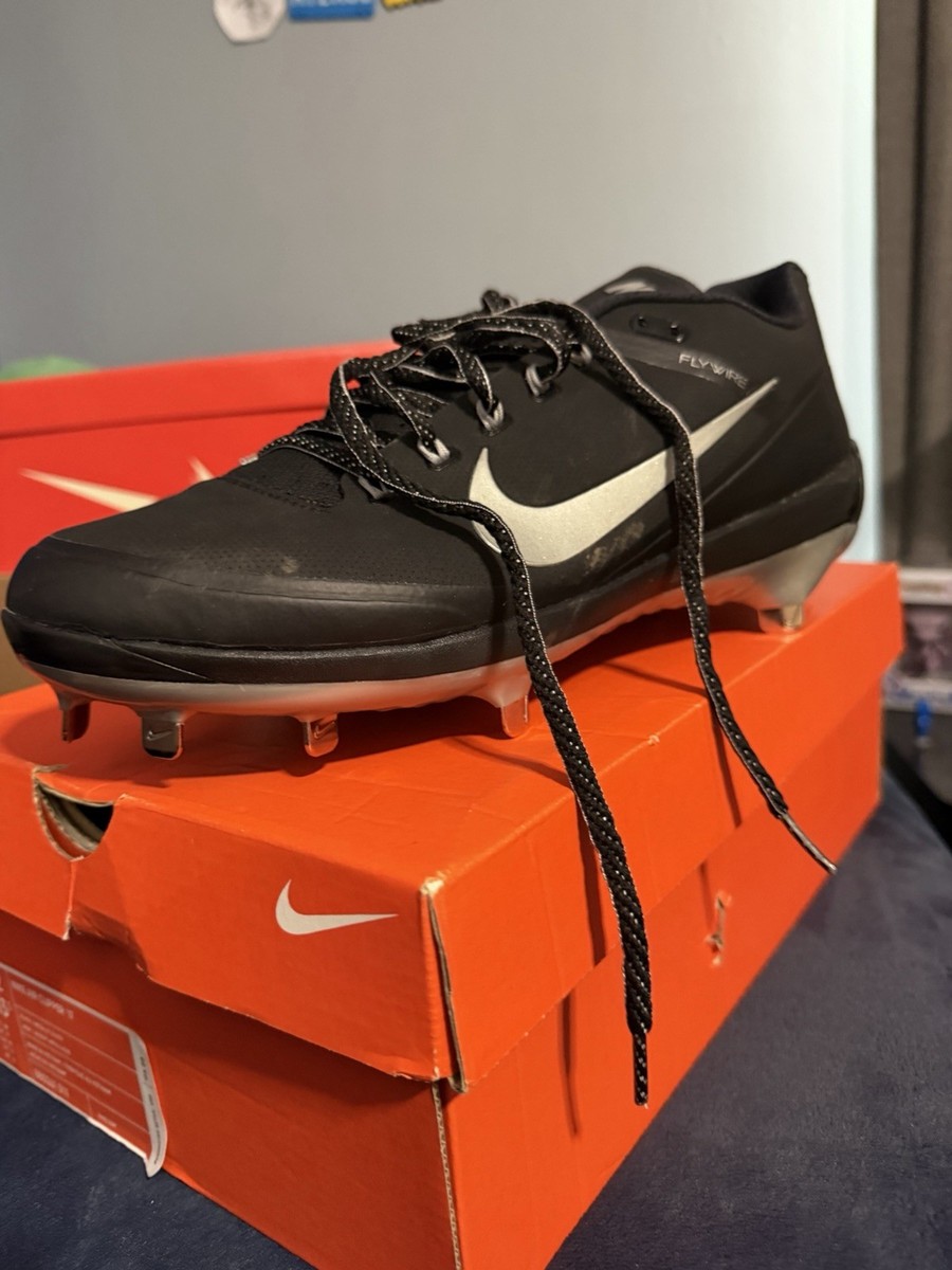 Nike Force Trout 9 Pro MCS Low FB2908 001 Black  Baseball Cleats Men\'s 13 NEW‎ Nike Force Trout 9 Pro MCS Black White [FB2908-001] Men main image 4