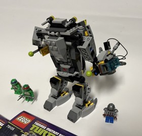 LEGO Teenage Mutant Ninja Turtles: Baxter Robot Rampage (79105) Incomplete Set