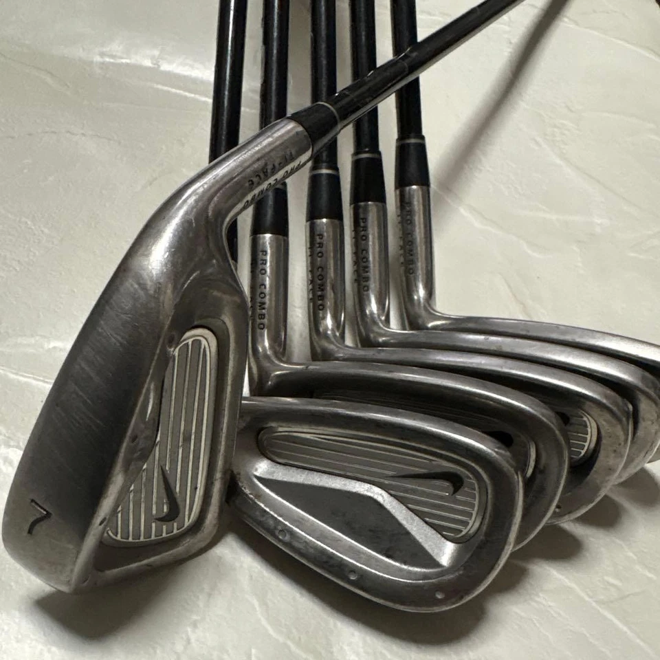 Nike Pro Combo Ti-Face Iron Set 6pcs 7-PW, GW, SW Nike Carbon Flex S - Image 3 of 4