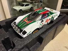 Kyosho 1/18 Lancia Stratos HF #4 Diecast Model Car Mint in Box