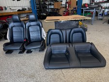 2024-2026 Ford Mustang California Special Seats Blue Leather Heated Cooled