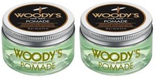 2 Pack Woodys Pomade 3.4oz