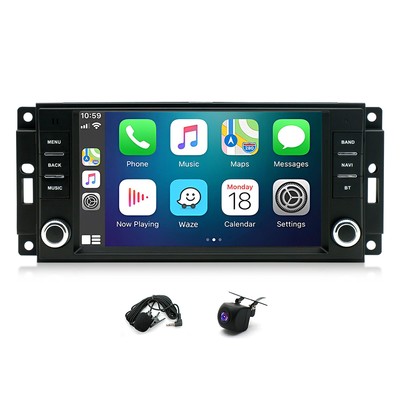 7'' Android 13 Car Stereo for Jeep/Dodge/Chrysler Vehicles 04-20 GPS WiFi BT 2+32