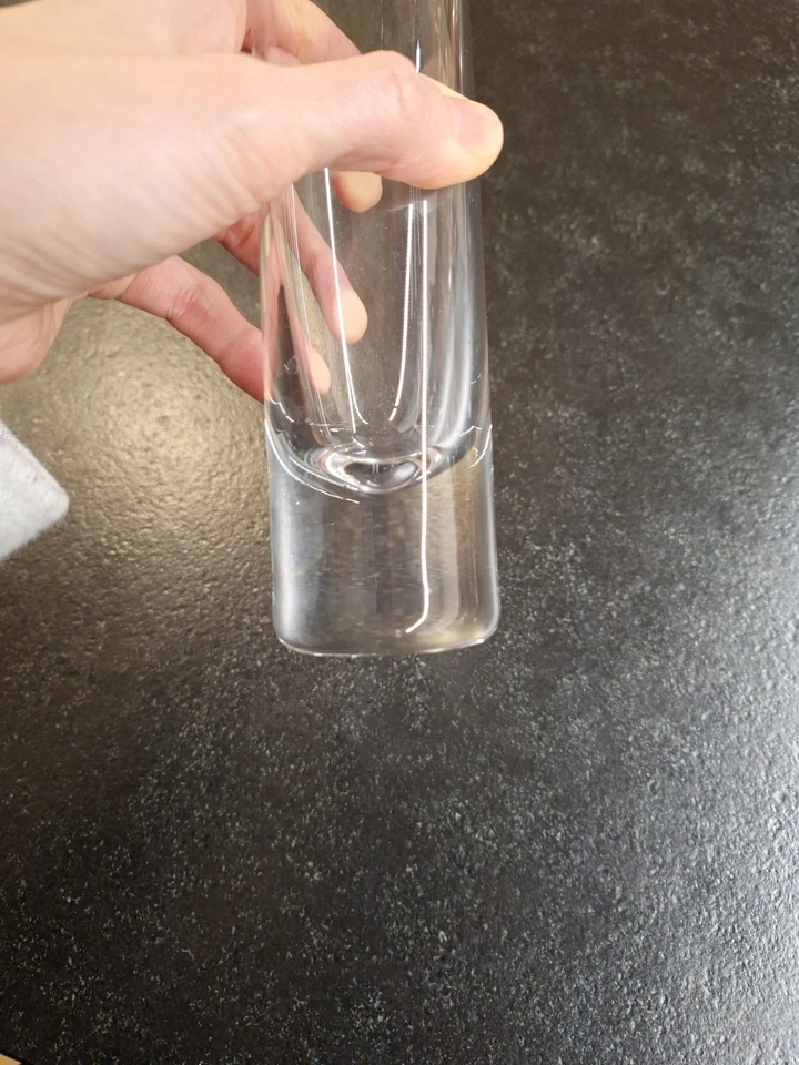 Vase Leonardo, schmal, hoch, Glas, sehr guter Zustand - Bild 4 von 4