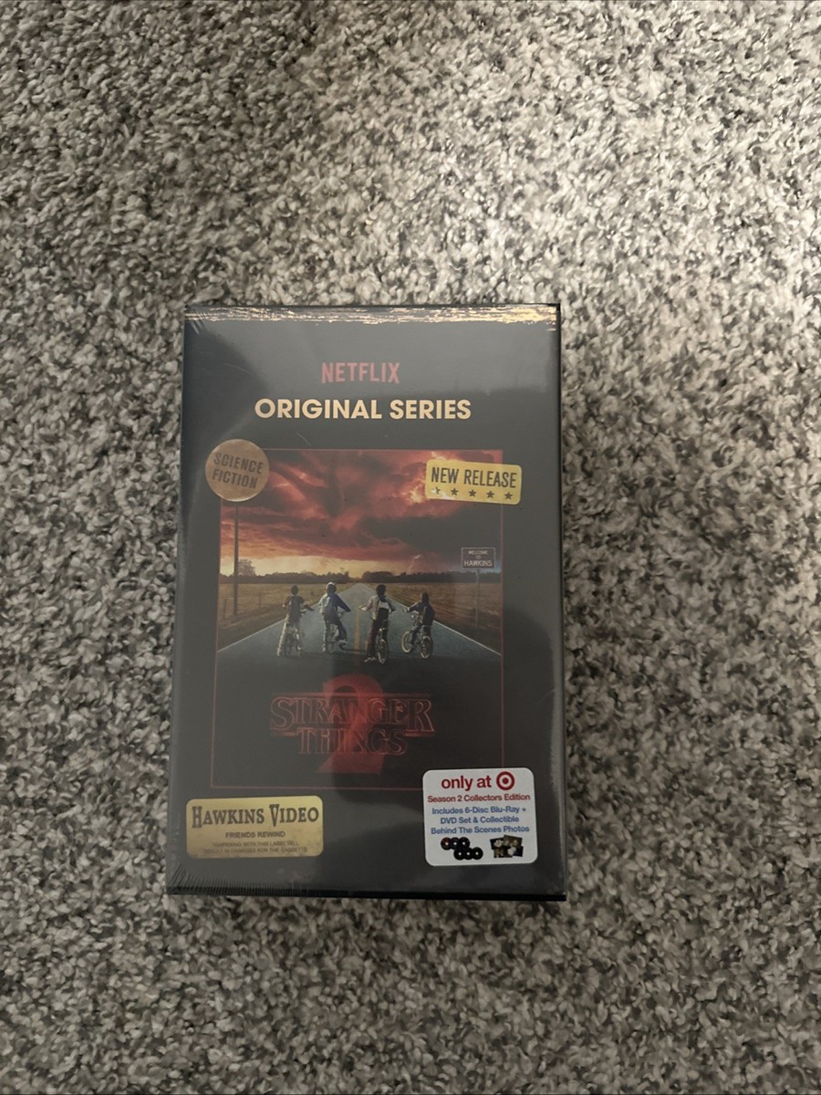 Stranger Things Season 2 Blu-Ray and DVD Collector's Edition for
