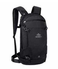 12L Ski Snowboard Backpack, Backcountry Backpack for Men Women Black