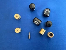 4 PCS JB SHLD-U4 1/4” Universal Shield Refrigerant Locking Caps    With Key Bit