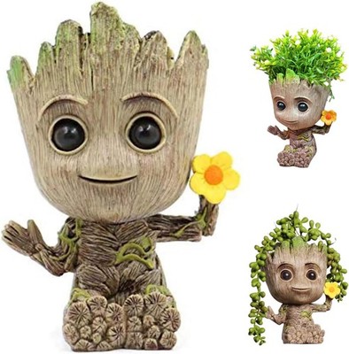 Baby Groot Blumentopf, Innovative Action-Figur aus Filmklassiker I AM Groot Für 